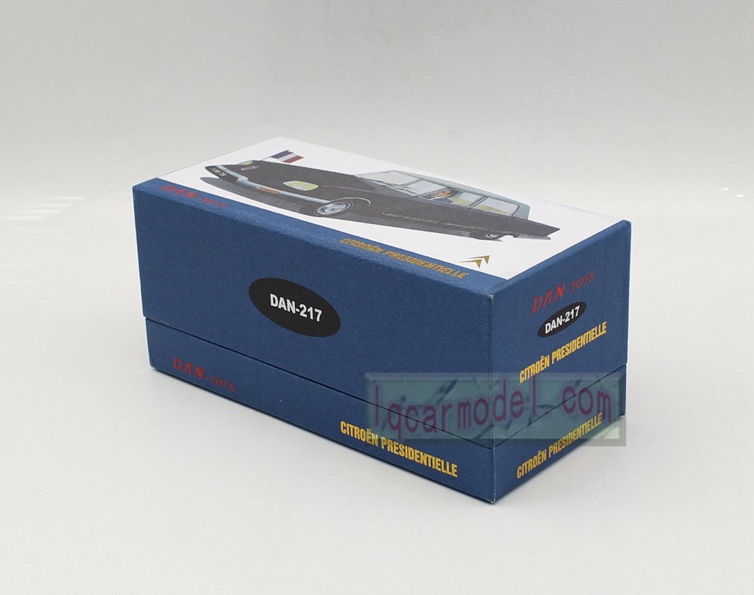 1/43 DAN TOYS Citroen DS Presidentielle chauffeur DAN 217 Diecast Model old Stock Collectible Car Model - Image 3