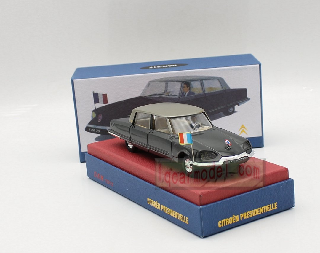 1/43 DAN TOYS Citroen DS Presidentielle chauffeur DAN 217 Diecast Model old Stock Collectible Car Model - Image 11