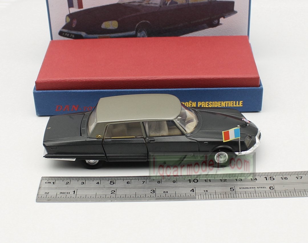 1/43 DAN TOYS Citroen DS Presidentielle chauffeur DAN 217 Diecast Model old Stock Collectible Car Model - Image 9