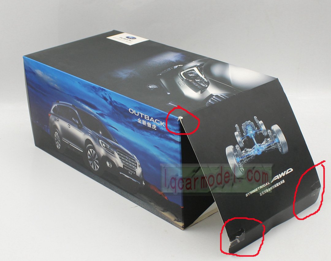 1/18 Scale SUBARU OUTBACK Diecast Car model Rare - Image 15