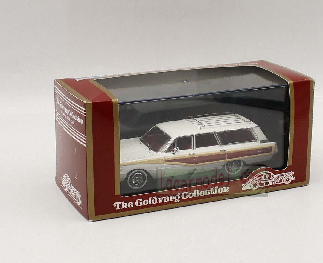 1/43 Scale Goldvarg model Ford Mercury Colony Park Station Wagon 1965 Resin Collectible Car Model - Image 11