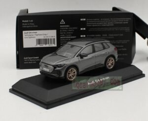 1/43 AUDI Q4 E-tron Taifungrau Typhoon Grey Collectible Car Model Diecast