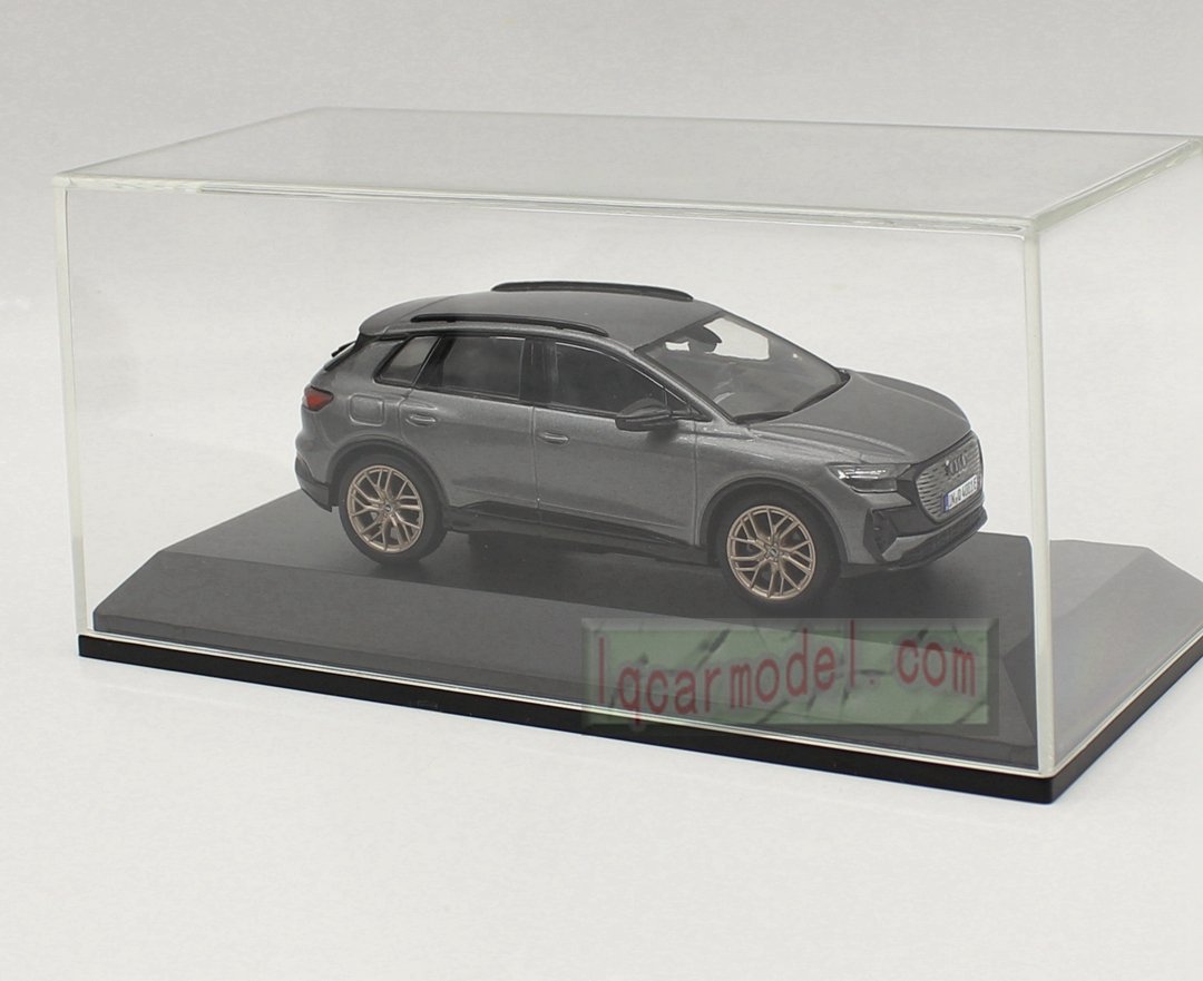 1/43 AUDI Q4 E-tron Taifungrau Typhoon Grey Collectible Car Model Diecast - Image 8