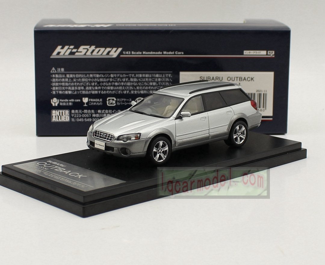 1/43 HI STORY SUBARU OUTBACK 3.0R 2004 HS339 SL Resin Collectible Car Model