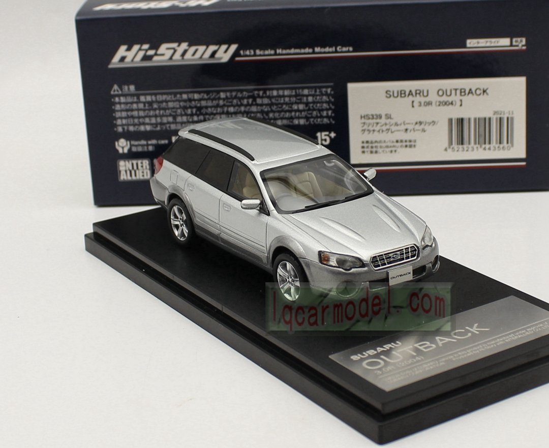 1/43 HI STORY SUBARU OUTBACK 3.0R 2004 HS339 SL Resin Collectible Car Model - Image 3