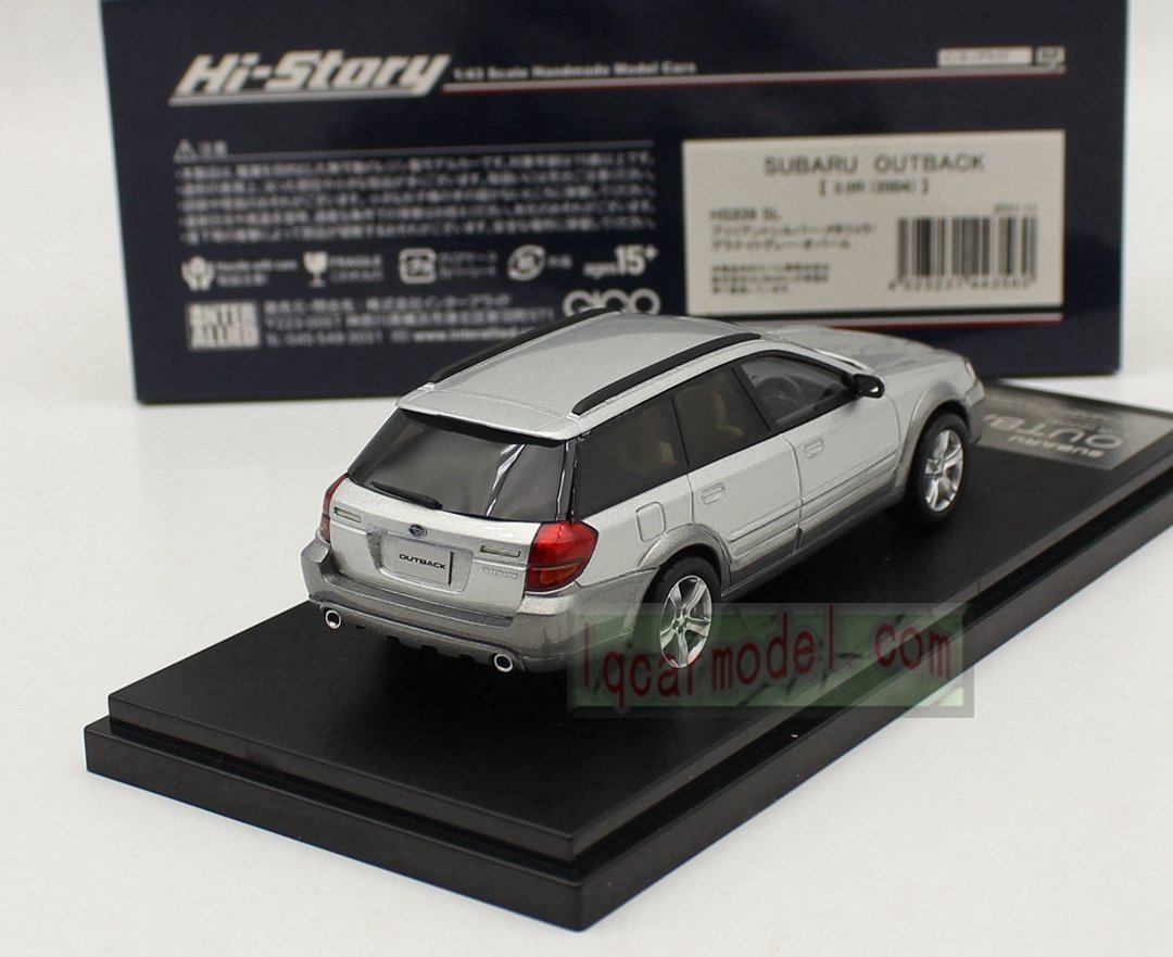 1/43 HI STORY SUBARU OUTBACK 3.0R 2004 HS339 SL Resin Collectible Car Model - Image 7