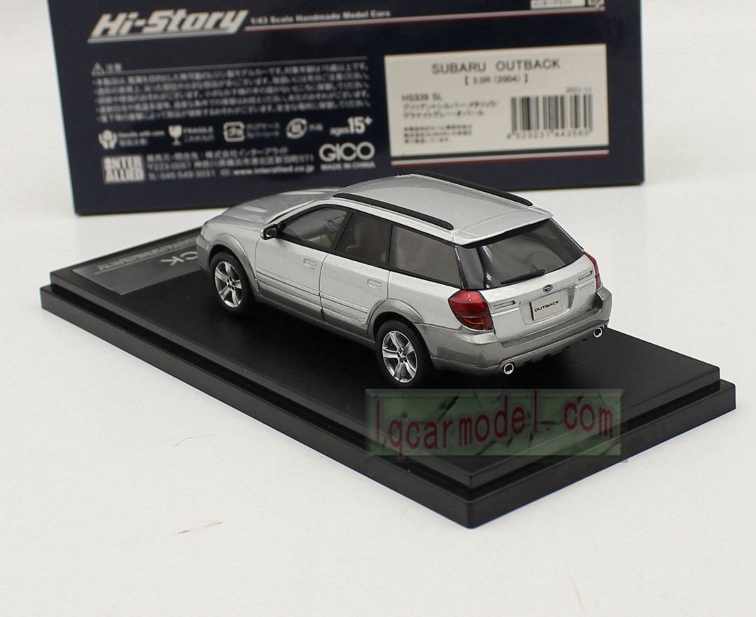 1/43 HI STORY SUBARU OUTBACK 3.0R 2004 HS339 SL Resin Collectible Car Model - Image 8