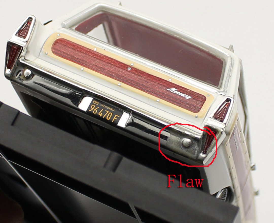 1/43 Scale Goldvarg model Ford Mercury Colony Park Station Wagon 1965 Resin Collectible Car Model - Image 3