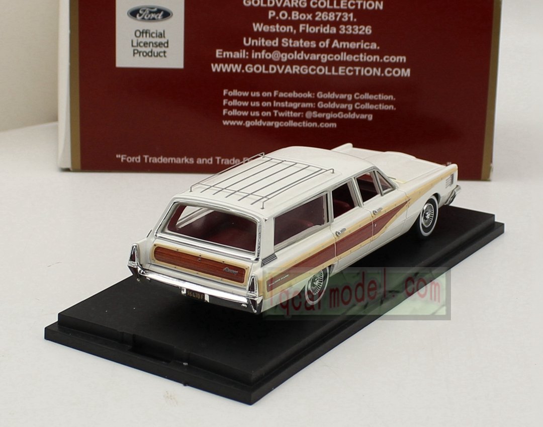 1/43 Scale Goldvarg model Ford Mercury Colony Park Station Wagon 1965 Resin - Image 5