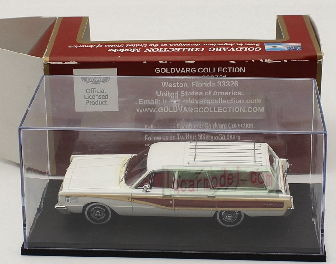 1/43 Scale Goldvarg model Ford Mercury Colony Park Station Wagon 1965 Resin - Image 7