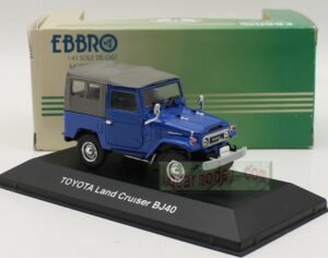 1/43 EBBRO Toyota Land Cruiser BJ40 blue Diecast