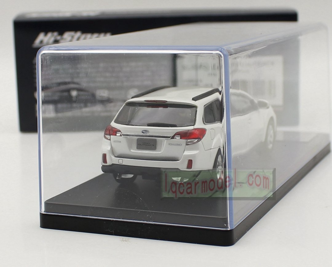 1/43 HI Story SUBARU LEGACY OUTBACK 2.5i EyeSight 2012 HS512 WH Resin Collectible Car Model - Image 9