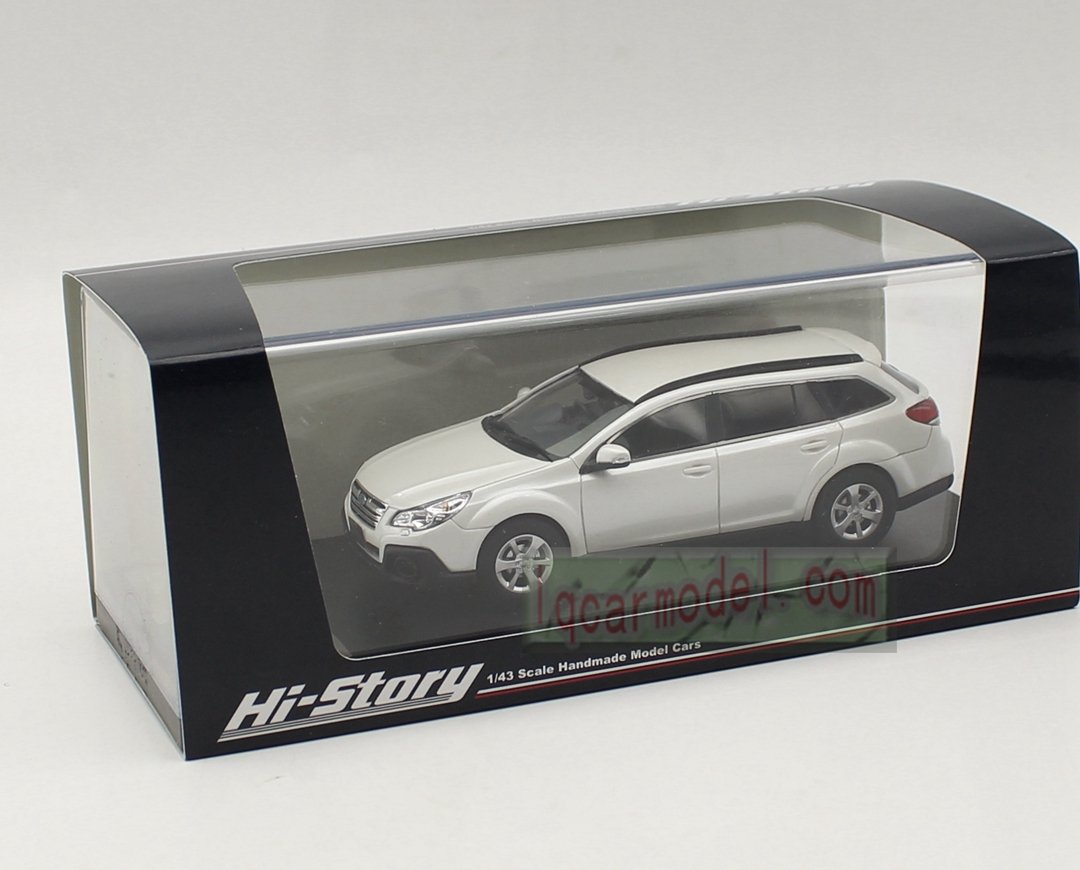 1/43 HI Story SUBARU LEGACY OUTBACK 2.5i EyeSight 2012 HS512 WH Resin Collectible Car Model - Image 10
