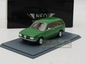 1/43 Scale NEO ALFA ROMEO ALFASUD GIARDINETTA Green Resin Car model