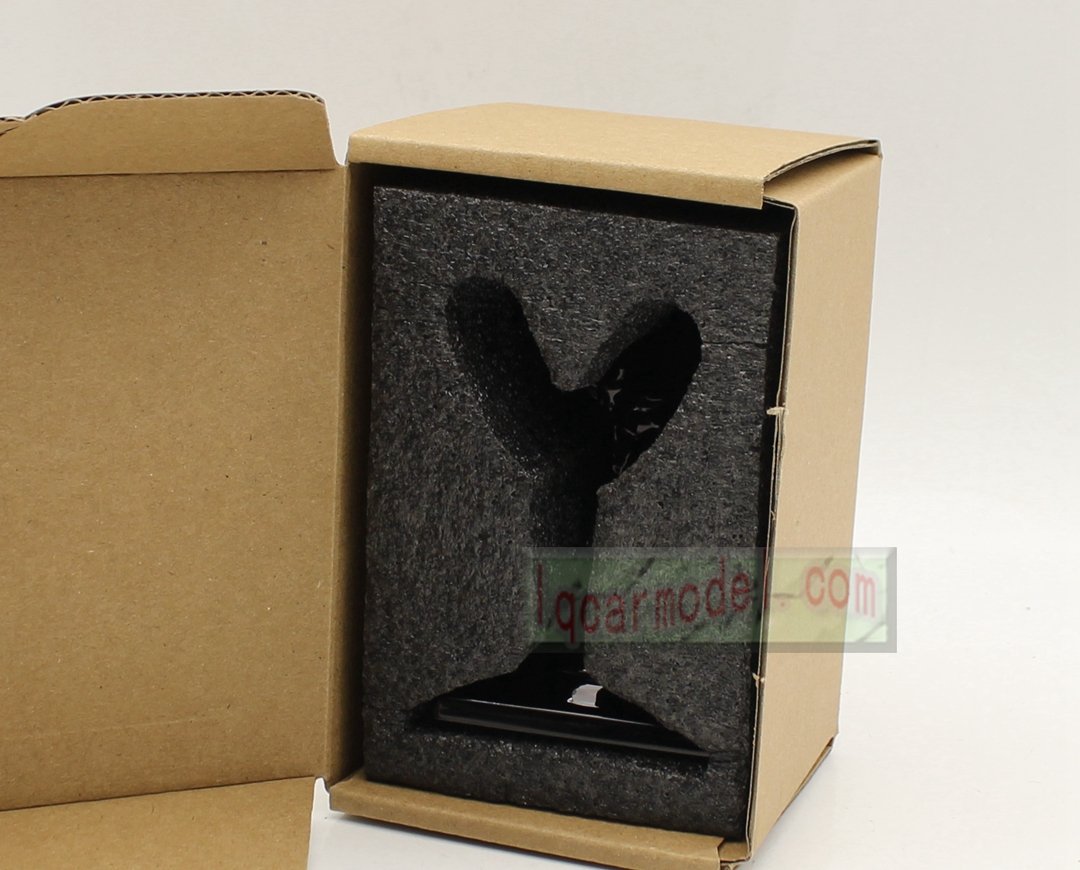Rolls Royce Ornament Mascot RR Resin/Metal Model Decorations black color - Image 11