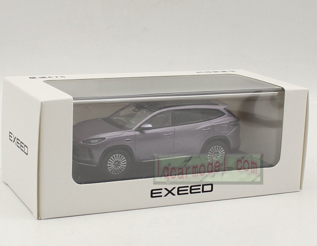 1/43 Scale CHERY EXEED ET5 Car model Diecast Purple - Image 3