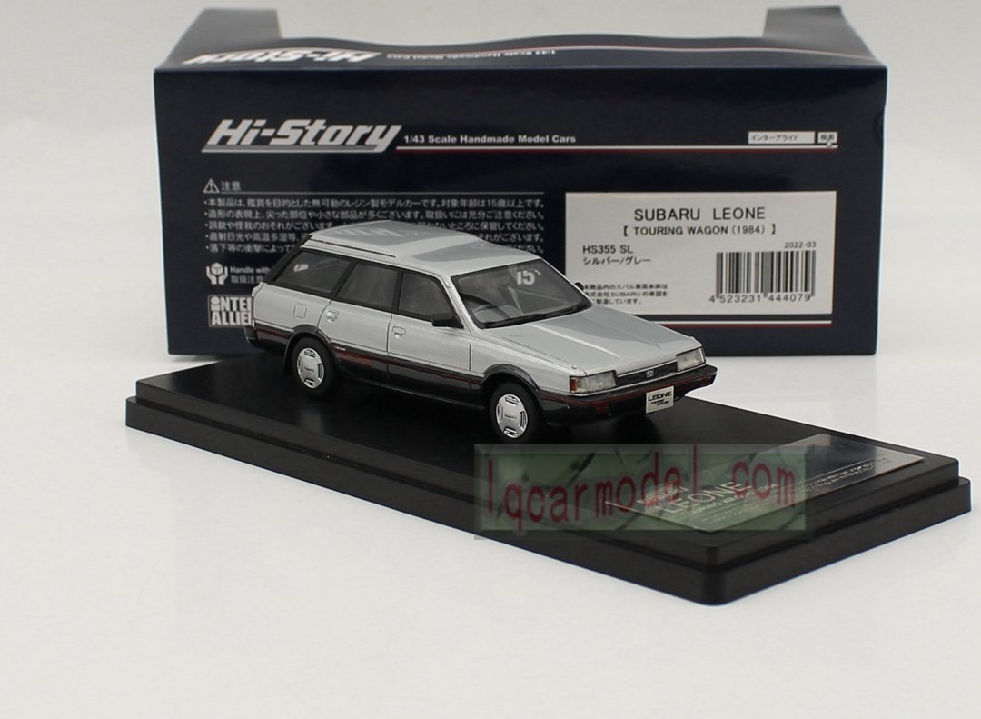1/43 HI Story SUBARU LEONE TOURING WAGON 1984 HS355 SL Resin car model - Image 6