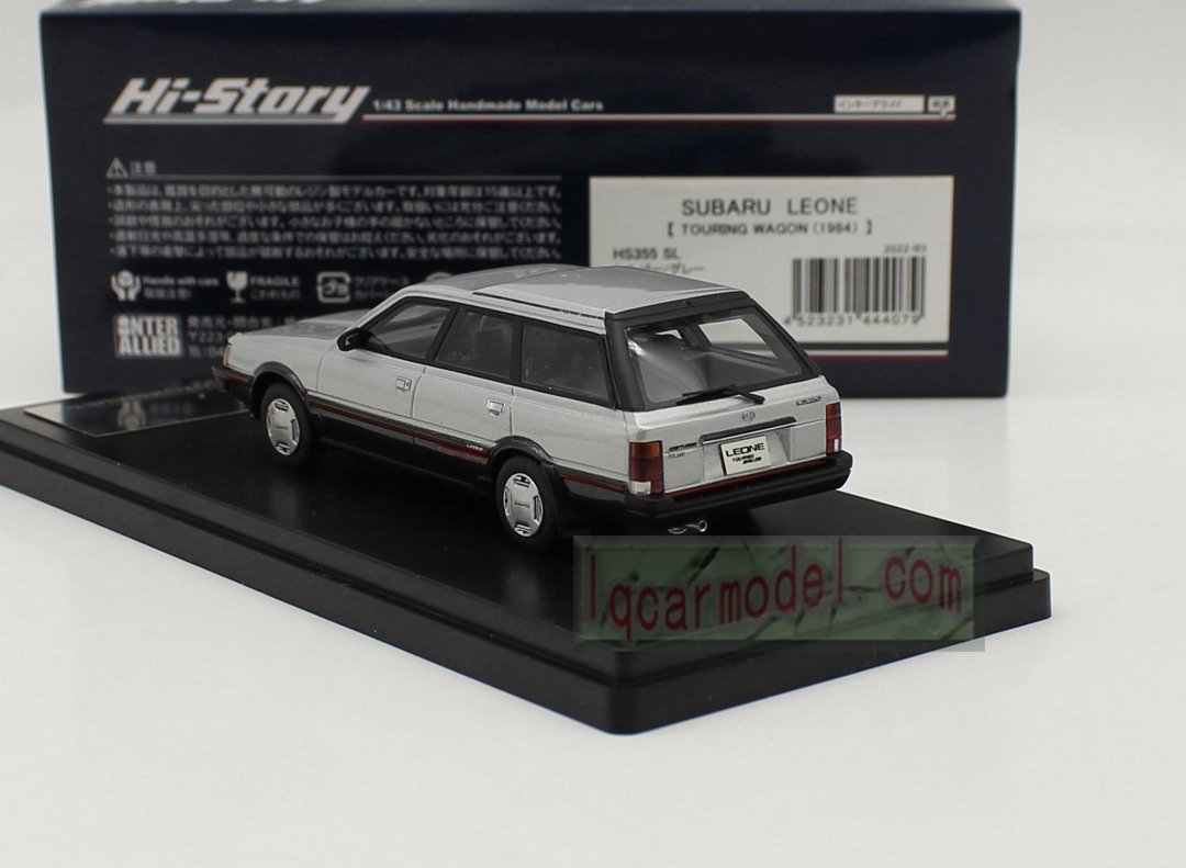 1/43 HI Story SUBARU LEONE TOURING WAGON 1984 HS355 SL Resin car model - Image 4