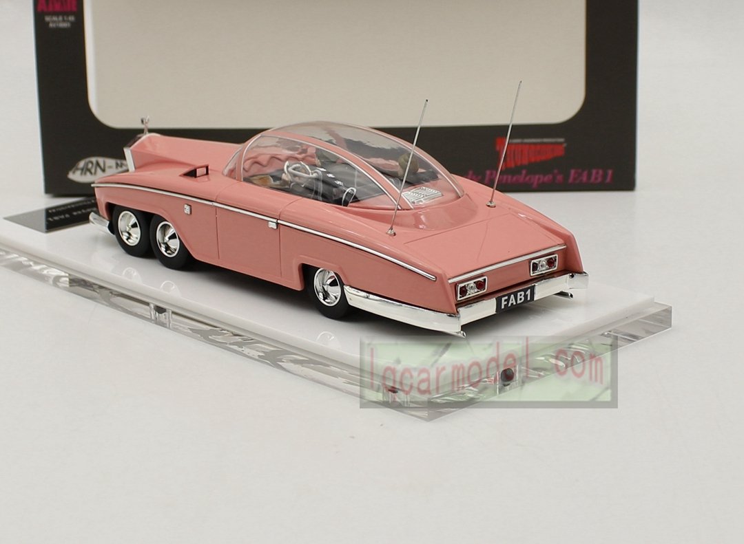1/43 HRN Rolls Royce Thunderbirds FAB1 Lady Penelope's with driver Resin Flaw - Image 4