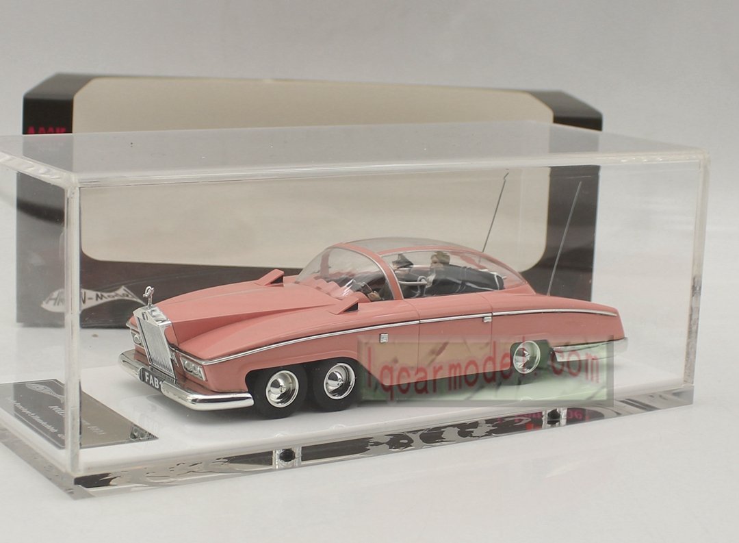 1/43 HRN Rolls Royce Thunderbirds FAB1 Lady Penelope's with driver Resin Flaw - Image 9