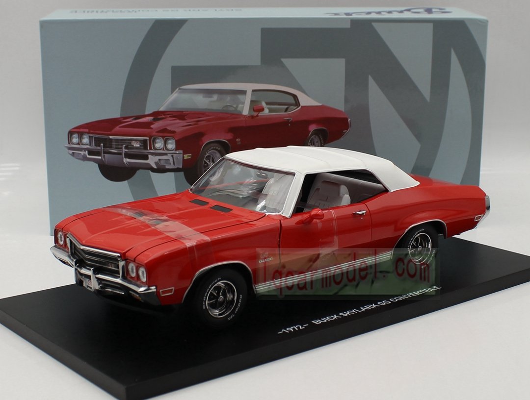 1/18 China GM model 1972 BUICK SKYLARK GS CONVERTIBLE Diecast Collectible Car Model