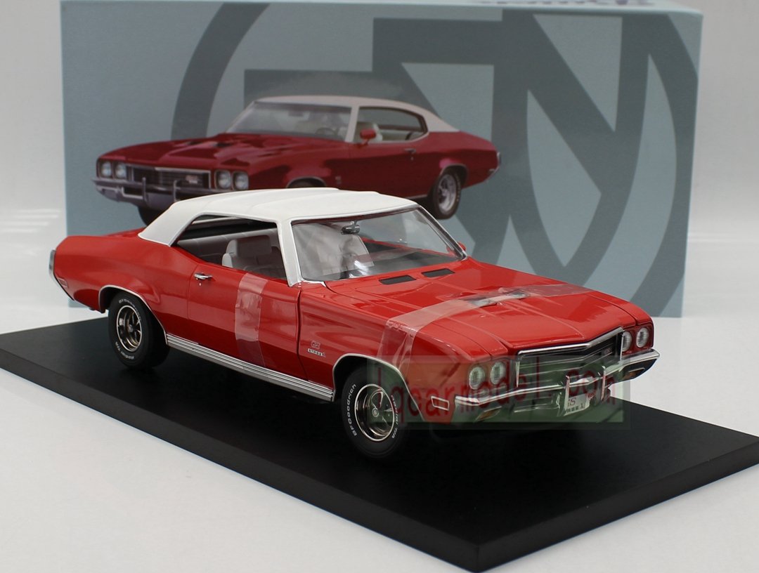 1/18 China GM model 1972 BUICK SKYLARK GS CONVERTIBLE Diecast Collectible Car Model - Image 3