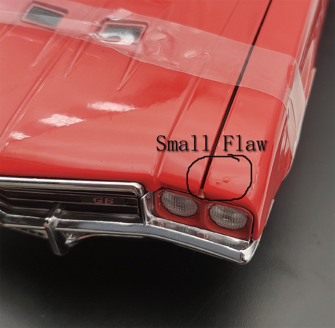 1/18 China GM model 1972 BUICK SKYLARK GS CONVERTIBLE Diecast Collectible Car Model - Image 6