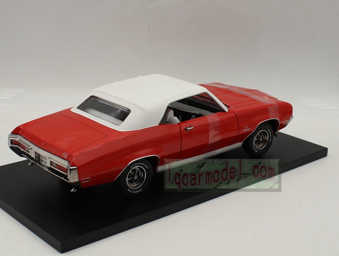 1/18 China GM model 1972 BUICK SKYLARK GS CONVERTIBLE Diecast Collectible Car Model - Image 10