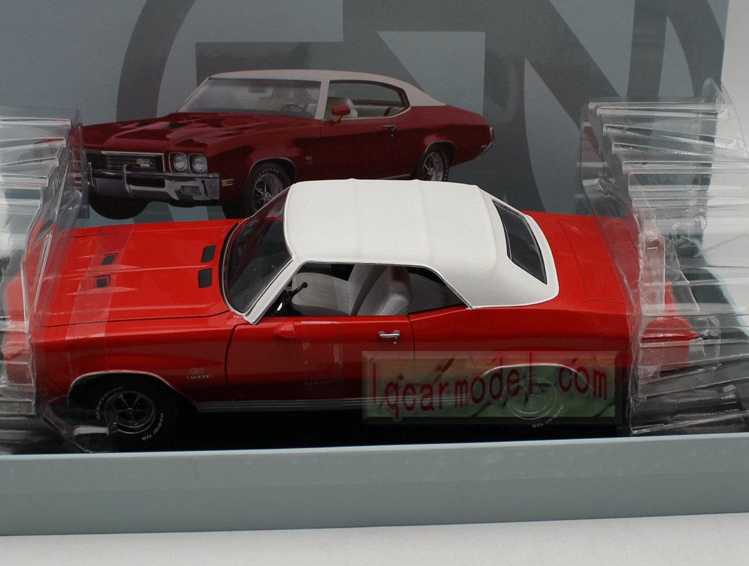 1/18 China GM model 1972 BUICK SKYLARK GS CONVERTIBLE Diecast Collectible Car Model - Image 12