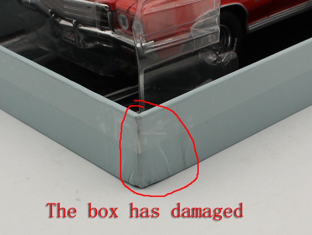 1/18 China GM model 1972 BUICK SKYLARK GS CONVERTIBLE Diecast Collectible Car Model - Image 13