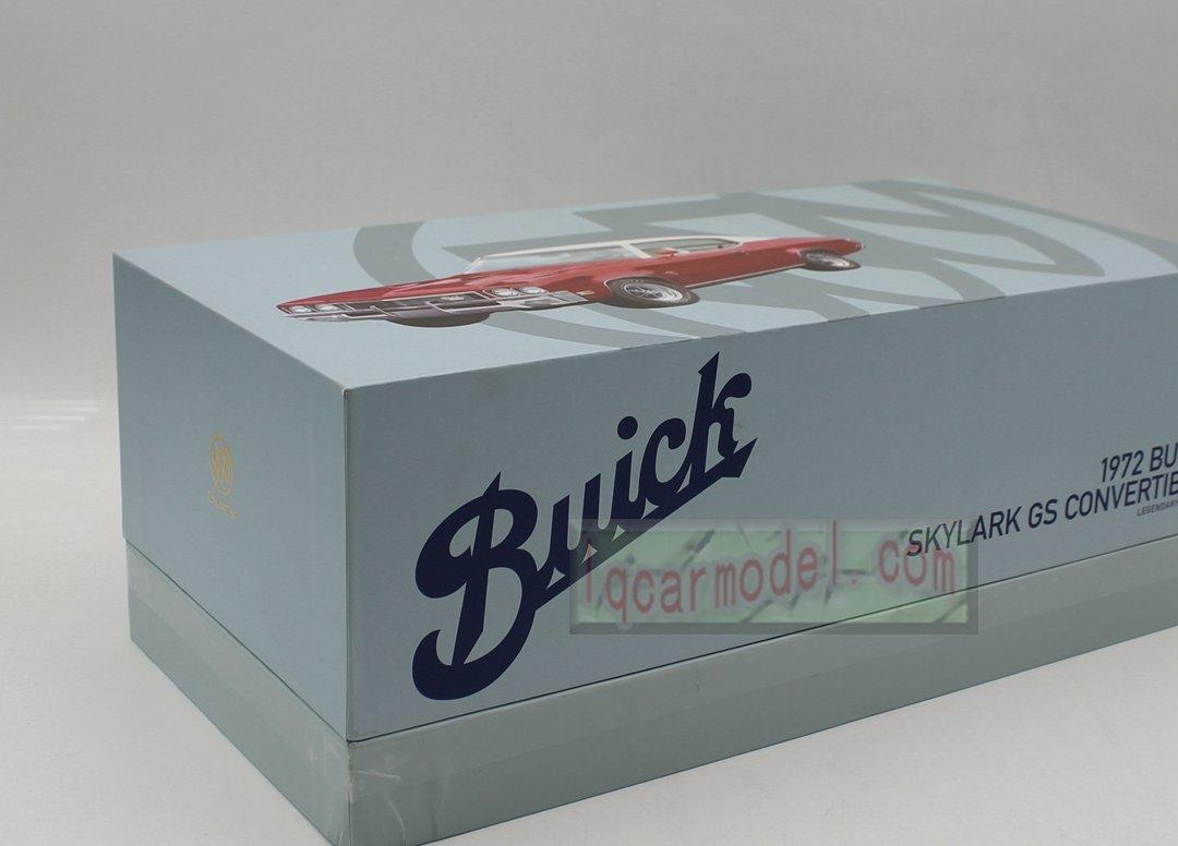 1/18 China GM model 1972 BUICK SKYLARK GS CONVERTIBLE Diecast Collectible Car Model - Image 16