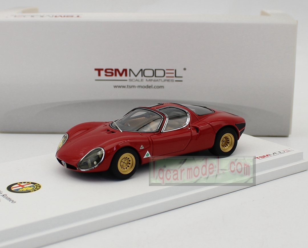 1/43 TSM Model ALFA ROMEO 33 Stradale 1967 Prototype TSM124308 Resin model Flaw - Image 9