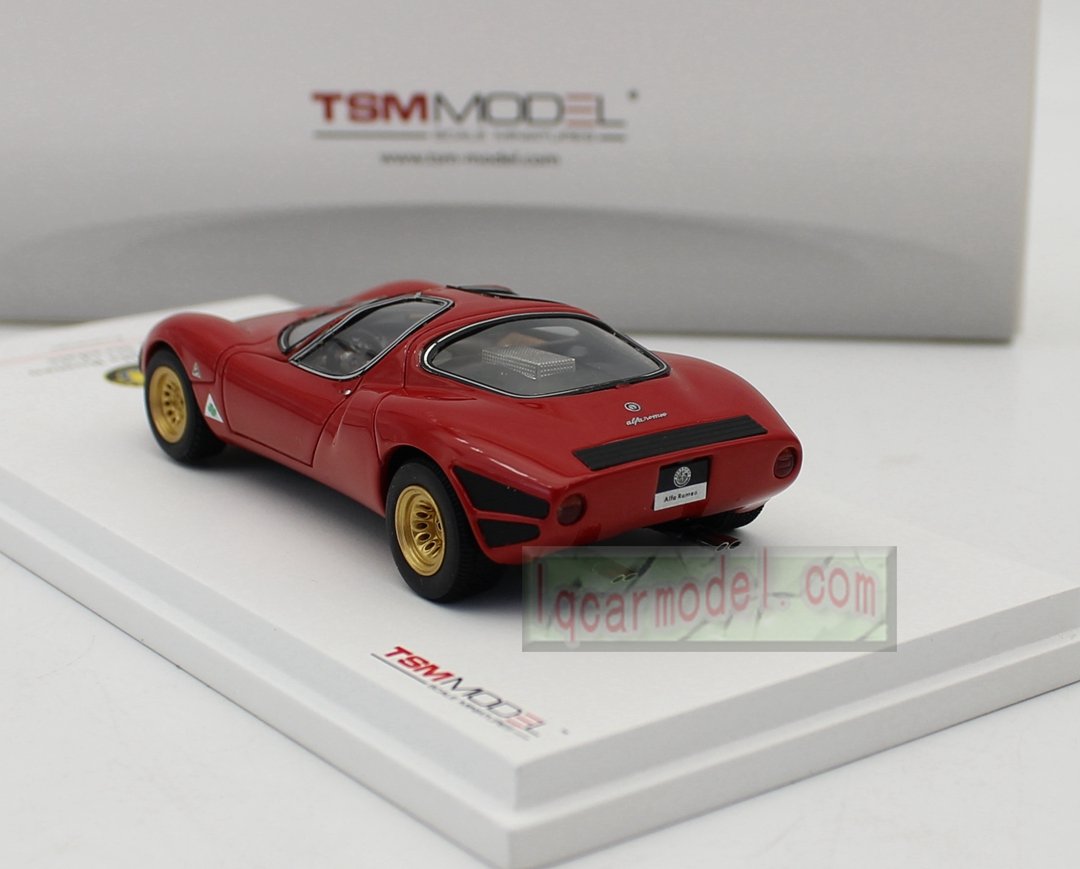 1/43 TSM Model ALFA ROMEO 33 Stradale 1967 Prototype TSM124308 Resin model Flaw - Image 10