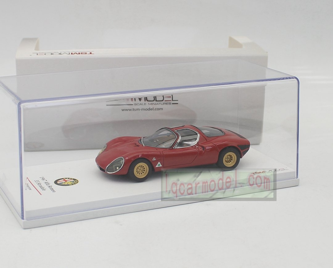 1/43 TSM Model ALFA ROMEO 33 Stradale 1967 Prototype TSM124308 Resin model Flaw - Image 11