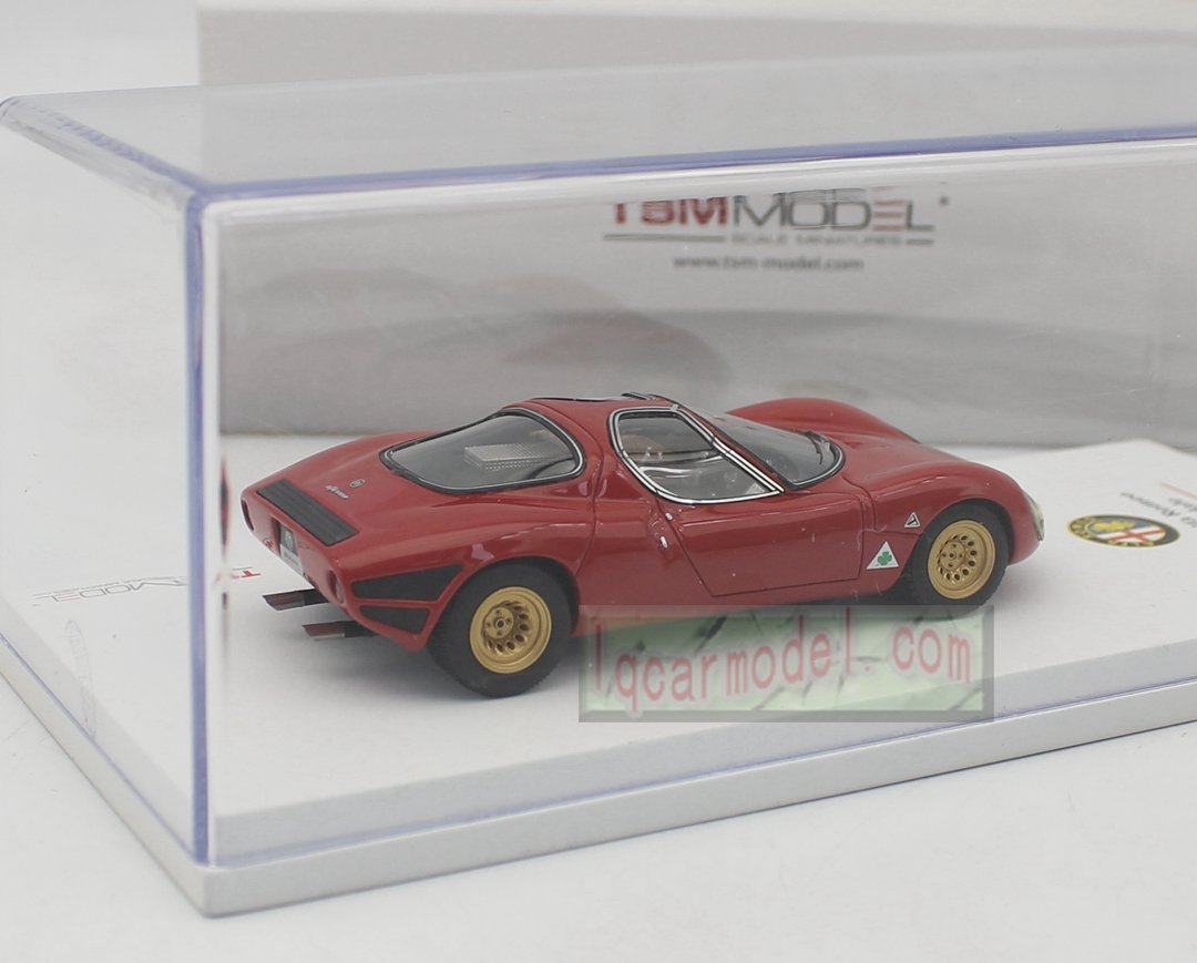 1/43 TSM Model ALFA ROMEO 33 Stradale 1967 Prototype TSM124308 Resin model Flaw - Image 13