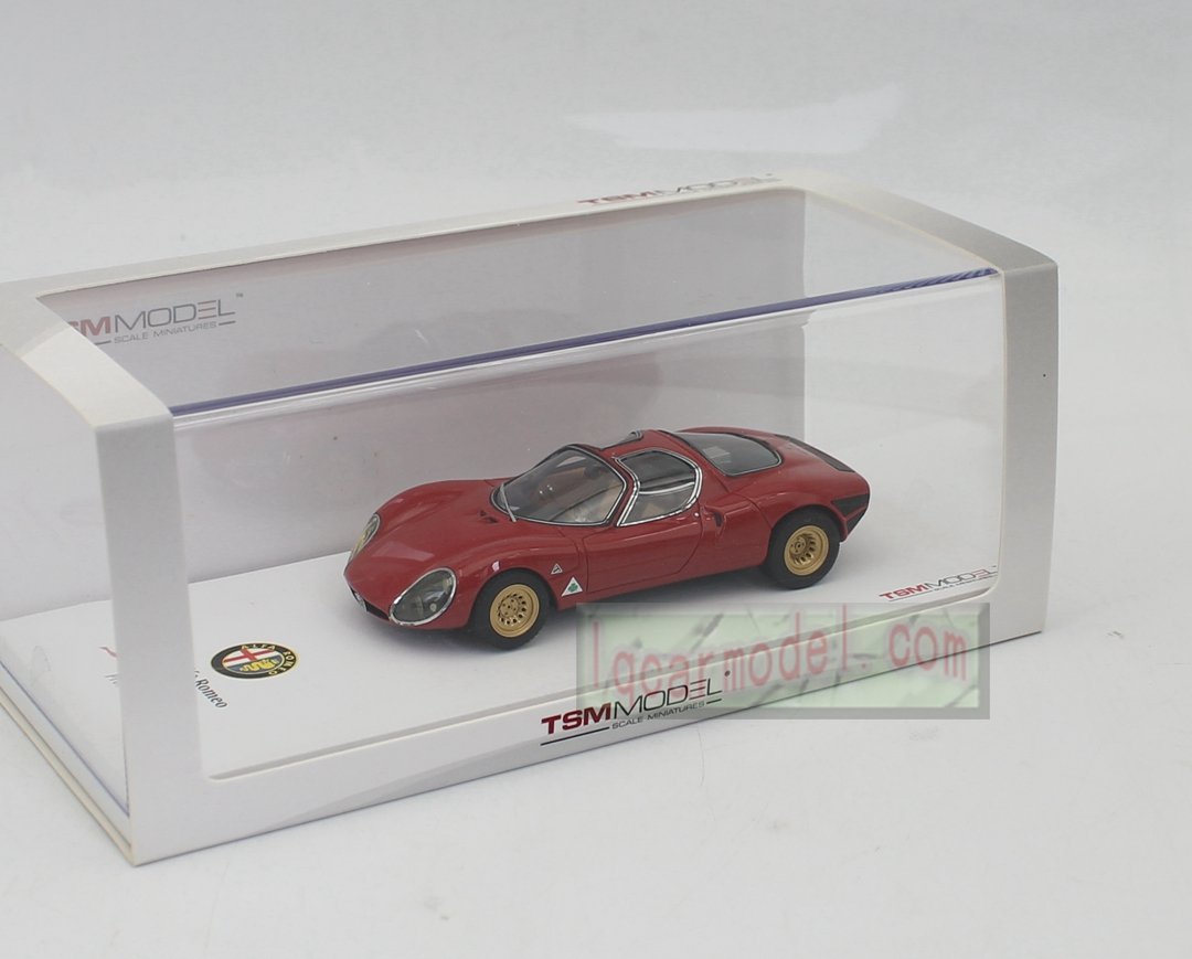 1/43 TSM Model ALFA ROMEO 33 Stradale 1967 Prototype TSM124308 Resin model Flaw - Image 14