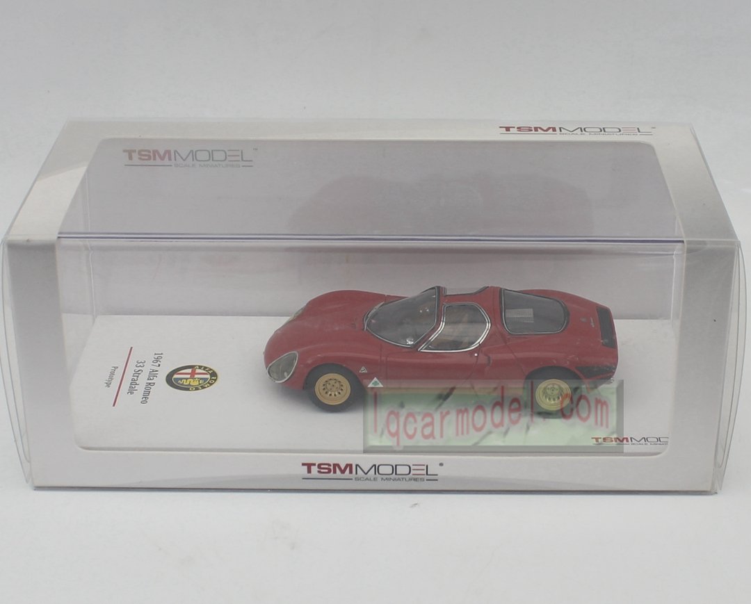 1/43 TSM Model ALFA ROMEO 33 Stradale 1967 Prototype TSM124308 Resin model Flaw - Image 16