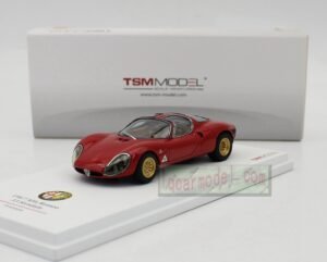 1/43 TSM Model ALFA ROMEO 33 Stradale 1967 Prototype TSM124308 Resin model Flaw