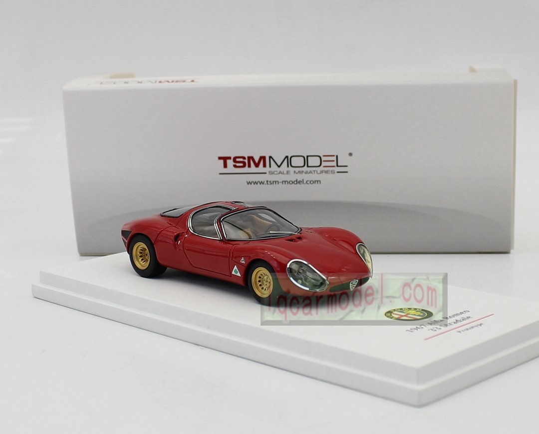 1/43 TSM Model ALFA ROMEO 33 Stradale 1967 Prototype TSM124308 Resin model Flaw - Image 3