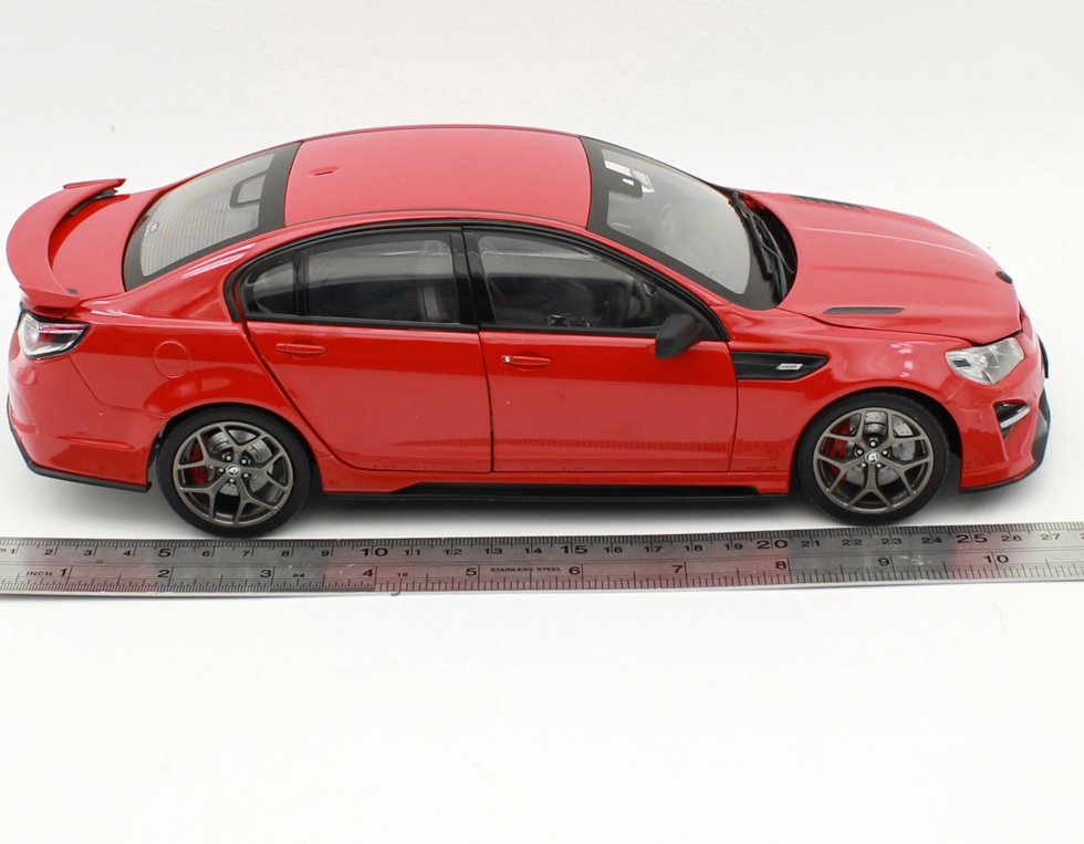 1/18 BIANTE Holden HSV GTSR HERON Diecast Collectible Car Model Red color - Image 6