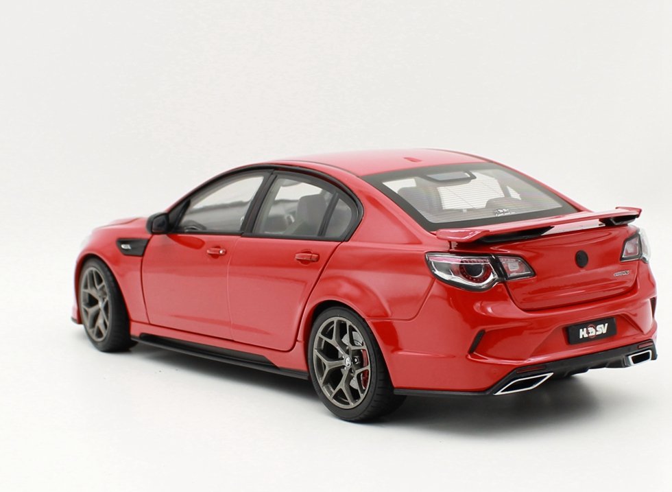 1/18 BIANTE Holden HSV GTSR HERON Diecast Collectible Car Model Red color - Image 7