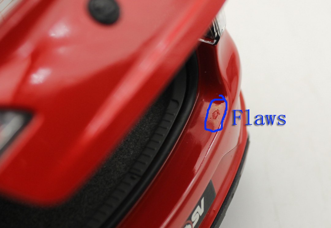 1/18 BIANTE Holden HSV GTSR HERON Diecast Collectible Car Model Red color - Image 11