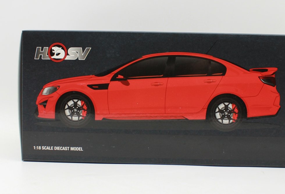 1/18 BIANTE Holden HSV GTSR HERON Diecast Collectible Car Model Red color - Image 13