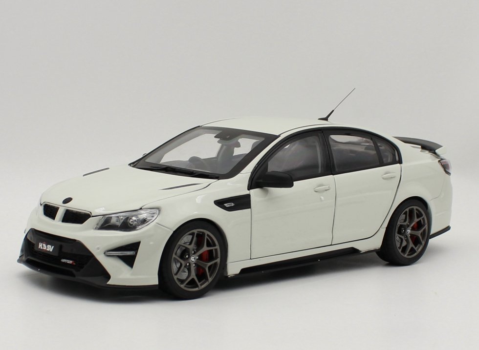 1/18 BIANTE Holden HSV GTSR HERON Diecast Collectible Car Model White color