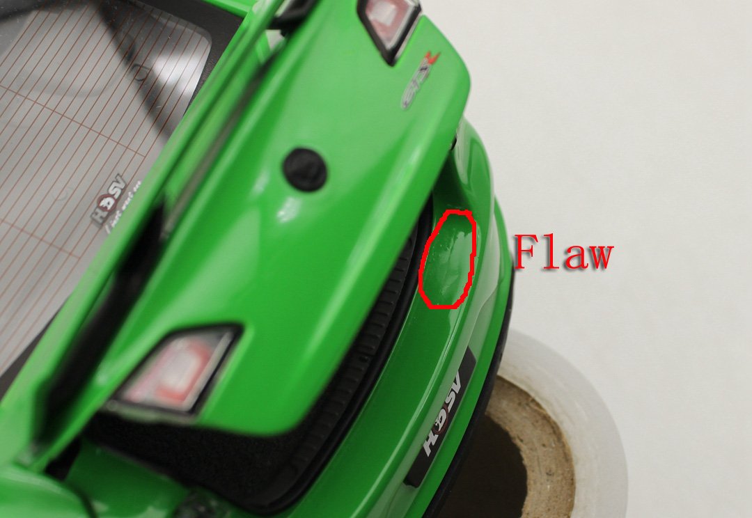 1/18 B1/18 BIANTE Holden HSV GTSR HERON Collectible Car Model Green color - Image 11