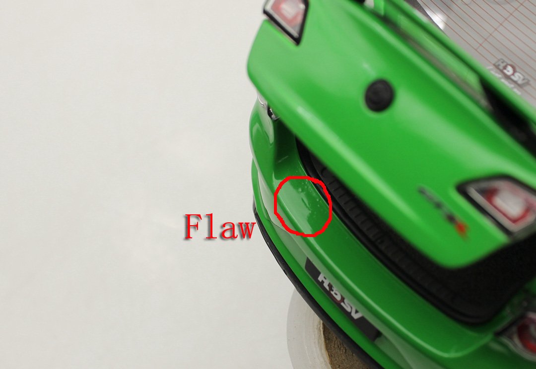 1/18 B1/18 BIANTE Holden HSV GTSR HERON Collectible Car Model Green color - Image 12