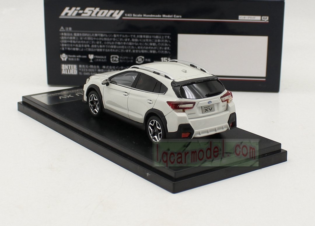1/43 HI STORY SUBARU XV 2.0i-S EyeSight 2017 White Resin car model - Image 7