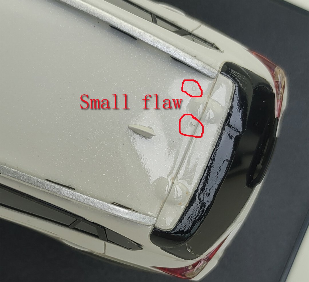 1/43 HI STORY SUBARU XV 2.0i-S EyeSight 2017 White Resin car model - Image 8