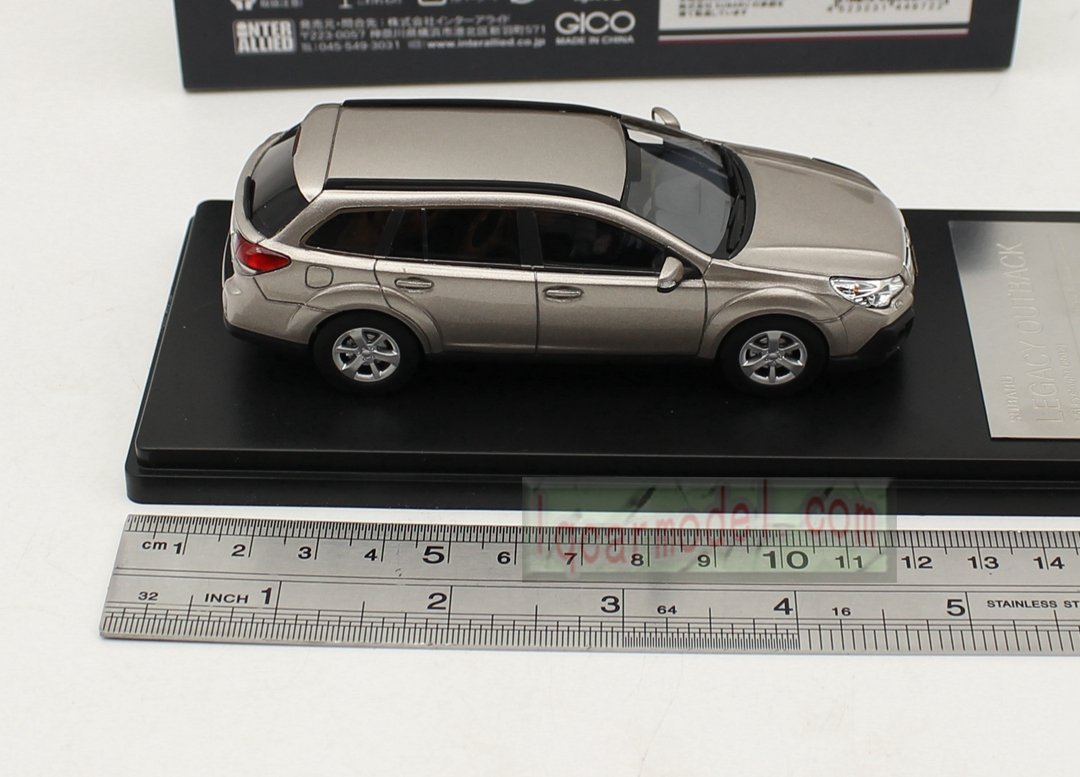 Collectible Car Model 1/43 HI Story SUBARU LEGACY OUTBACK EyeSight 2012 HS512 BR Resin car model - Image 7