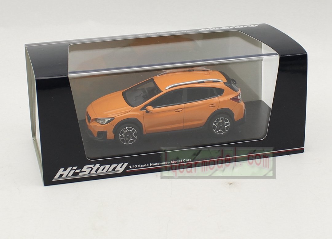 1/43 HI STORY SUBARU XV 2.0i-S EyeSight 2017 orange Resin Collectible Car Model - Image 9